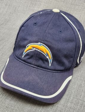 Reebok × San Deigo Chargers Curved Bill Adjustable Hat.